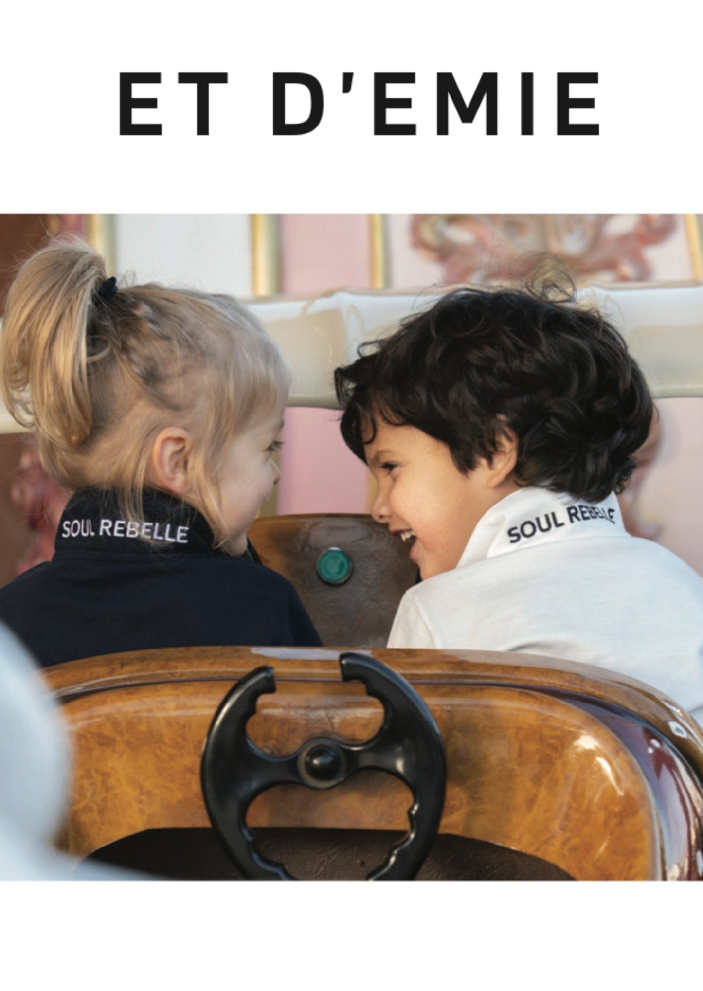 Unisex polo shirt in organic cotton pique CAPITAINE DE FAMILLE - SOUL REBELLE embroidered 🇫🇷